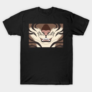 Chocolate Tiger Face T-Shirt
